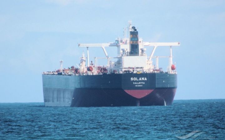 ABŞ neftini daşıyan supertanker Avropaya çatıb