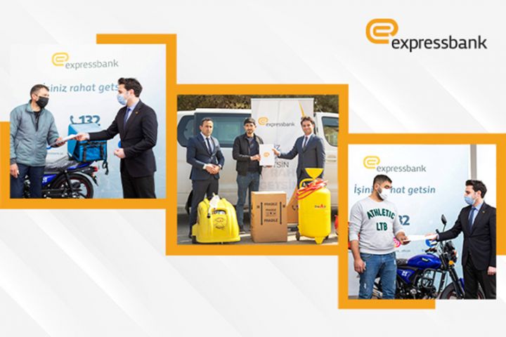 “Expressbank” Vətən Müharibəsi iştirakçısına dəstək oldu!