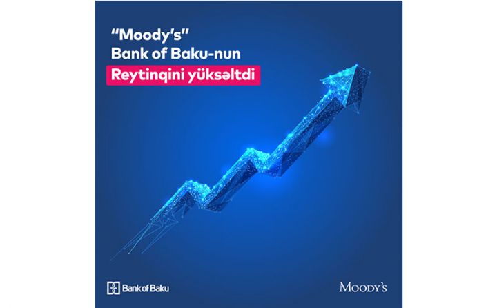 Moody’s agentliyi Bank of Baku-nun reytinqini bir daha yüksəltdi!