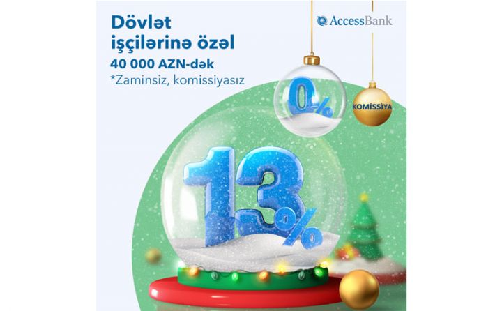 Dövlət işçilərinə özəl nağd kredit