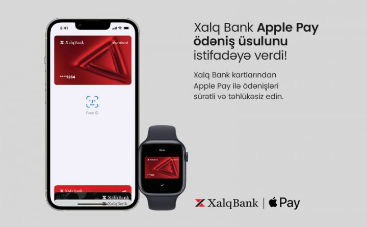Apple Pay artıq Xalq Bank kart sahibləri üçün əlçatan olur