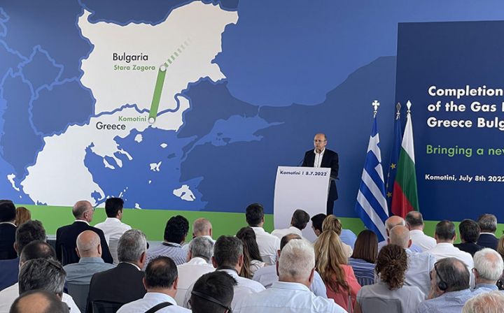 Avropada yeni boru kəməri açıldı - Azərbaycanın naziri mərasimdə çıxış etdi