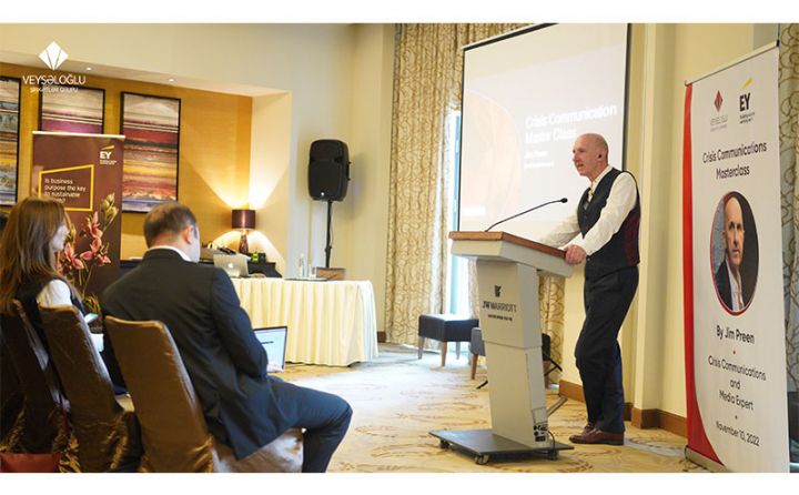 “Veysəloğlu” və EY tanınmış britaniyalı ekspertin Bakıda təlimini təşkil etdi