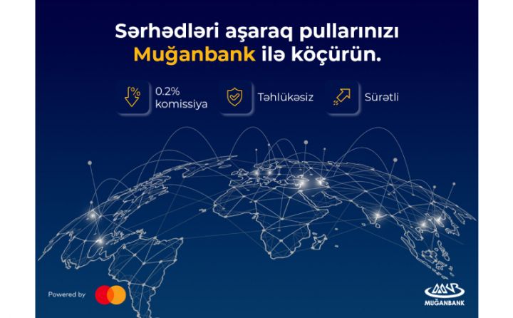 Muğanbank və Mastercard pulköçürmə platformasını istifadəyə verib