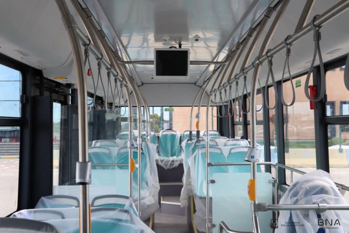 Bakıya elektrik mühərrikli avtobus gətirilib - İLK DƏFƏ