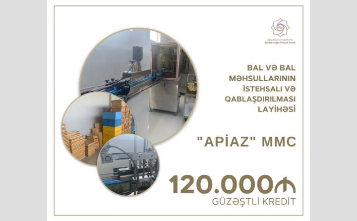 "Ballı" məhsullarının istehsalçısı güzəştli kredit əldə edib