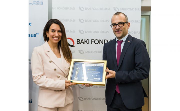 AccessBank Birləşmiş Millətlər Təşkilatının İnkişaf Proqramından təşəkkürnamə aldı