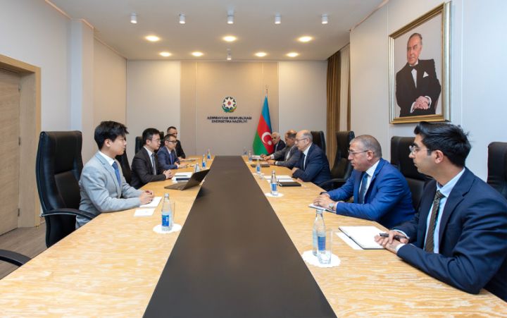 Çin şirkətləri ilə enerji saxlanc sistemlərinin tətbiqi sahəsində əməkdaşlıq müzakirə edilib
