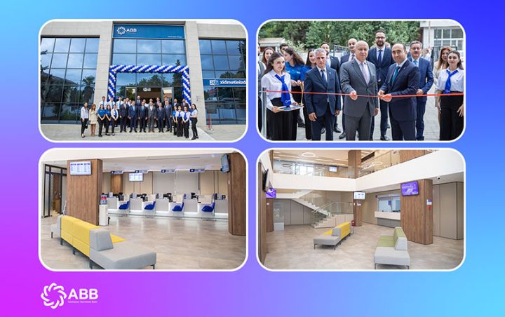 ABB-nin Cəlilabad filialı yenilənmiş binasında xidmətə başladı