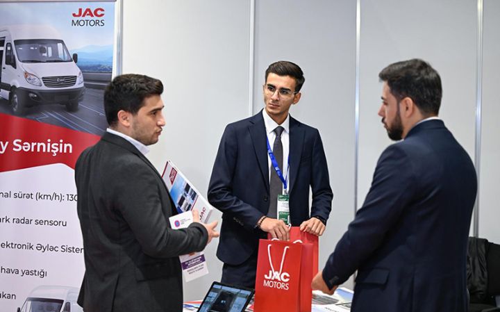 JAC yük avtomobilləri satış mərkəzi "Rebuild Karabakh" sərgisində iştirak edib - FOTO