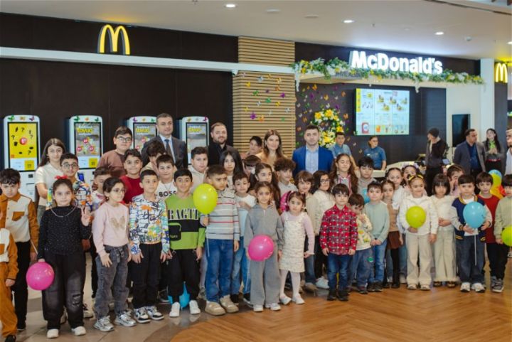 “McDonald’s Azərbaycan” və DSMF şəhid və qazi övladları üçün Novruz bayramı tədbiri təşkil etdi - FOTO