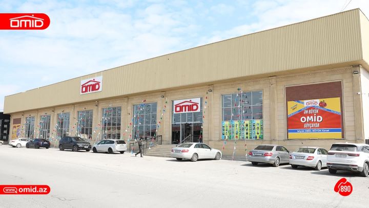 Ən böyük OMİD mağazası açılıb