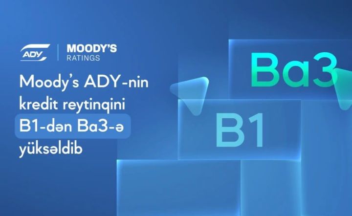 “Moody’s” ADY-nin kredit reytinqini yüksəltdi