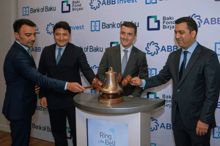 Bakı Fond Birjasında "Bank of Baku"nun istiqrazlarının “Açılış Zəngi” keçirilib
