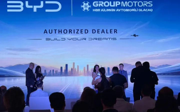 BYD Azərbaycanda rəsmi fəaliyyətə başladı